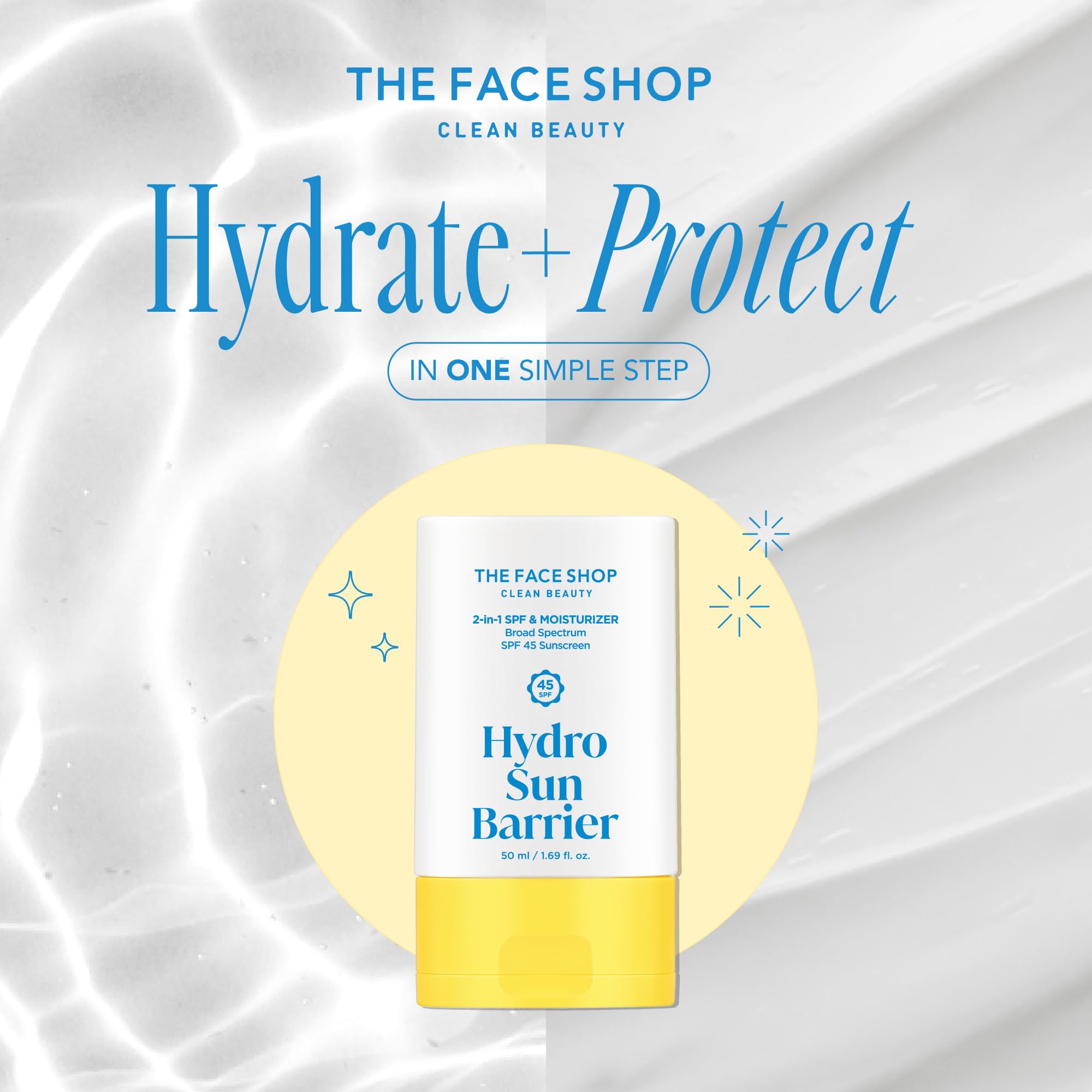 Glow-ready finish on skin after application.