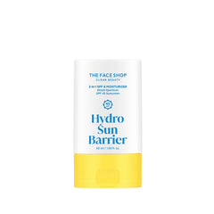 The Face Shop Hydro Sun Barrier SPF 45 front packaging showing broad-spectrum protection.