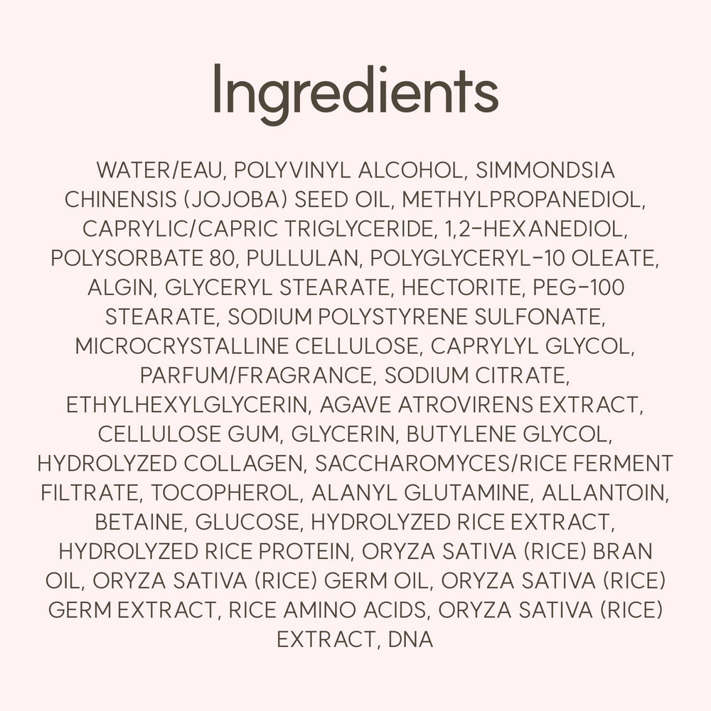 The Face Shop Pink Collagen Wrapping Mask glow result on skin shows luminous tone.