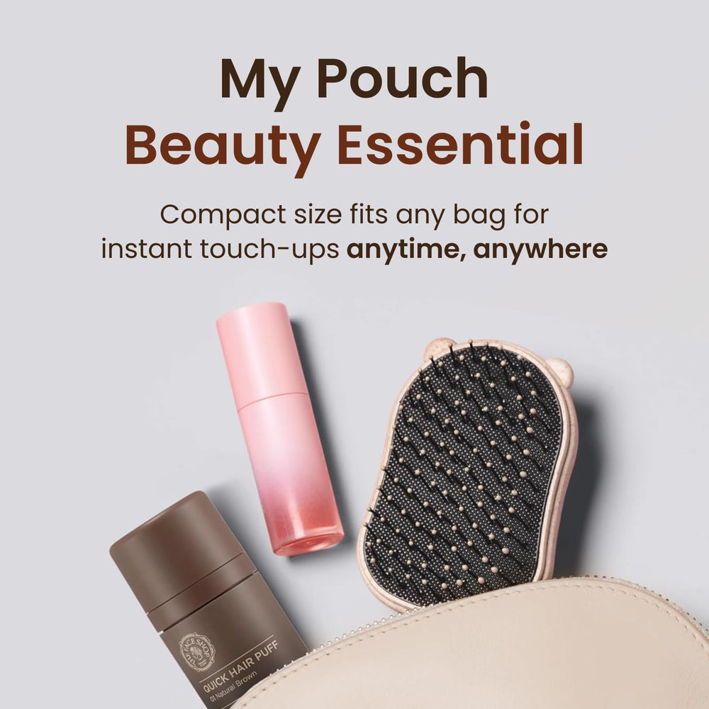 The Face Shop Quick Hair Puff natural brown long-lasting color for reliable daily touch ups.