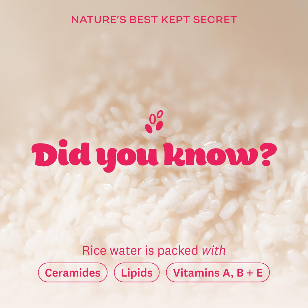 The Face Shop Rice Water Bright Korea origin label highlights skincare heritage.