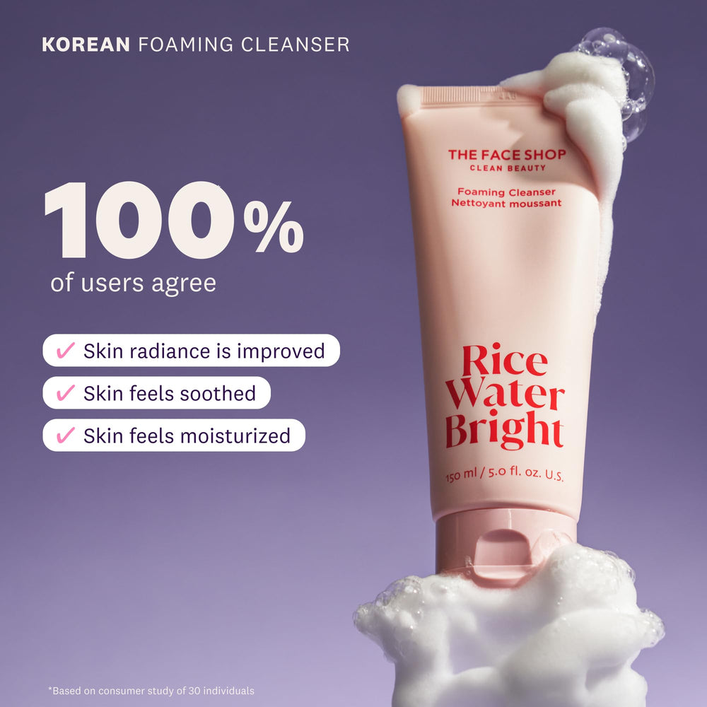 Ingredients panel of Rice Water Bright showing rice water and ceramide