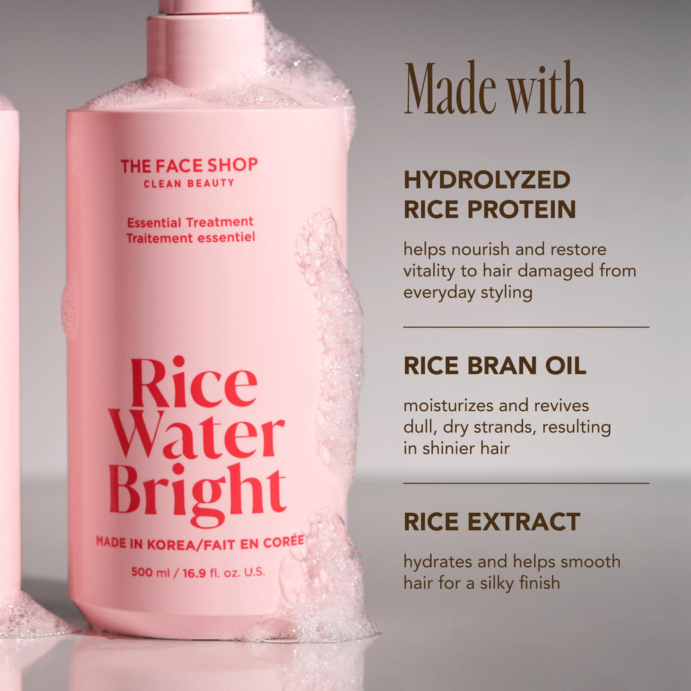 The Face Shop Rice Water Bright korean-origin-packaging signals authentic Korean beauty