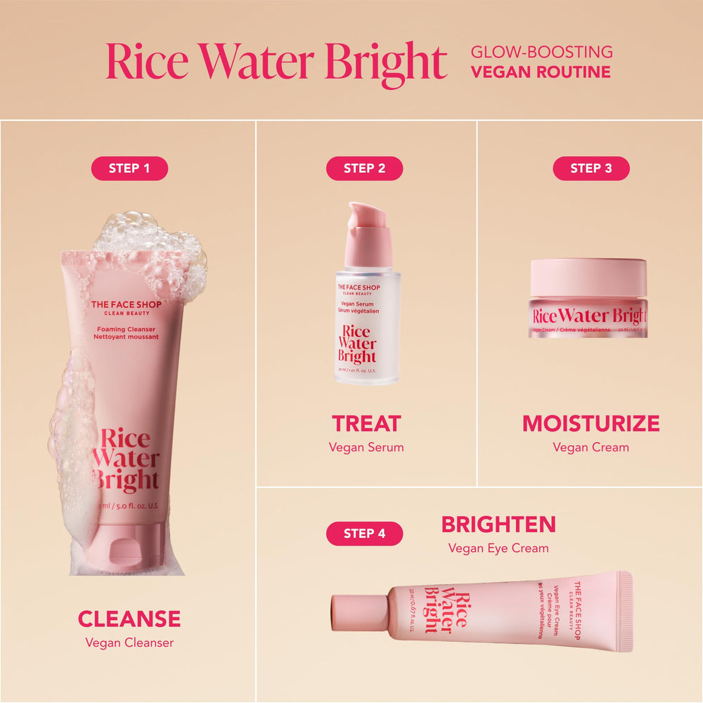 The Face Shop Rice Water Bright Travel Kit gift-ready packaging invites gifting and sharing skincare.