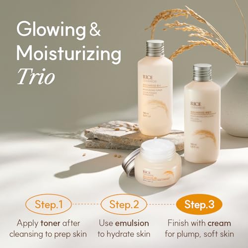 The Face Shop Silk-like emulsion texture suggests gentle, nourishing care
