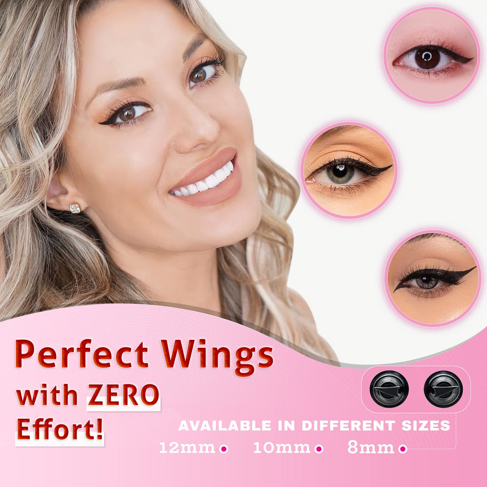 The Flick Stick Winged Eyeliner Stamp 8mm mini size for portable use