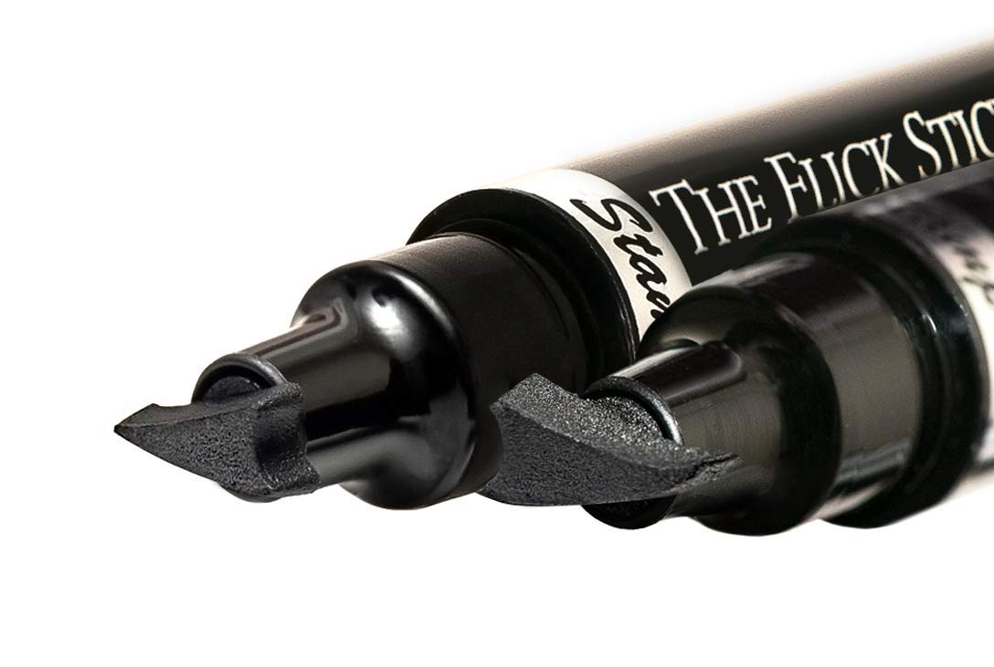The Flick Stick winged eyeliner stamp smudge-proof formula for lasting definition