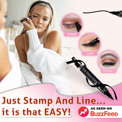 The Flick Stick closeup shows vintage 12mm tip for clean cat-eye definition.