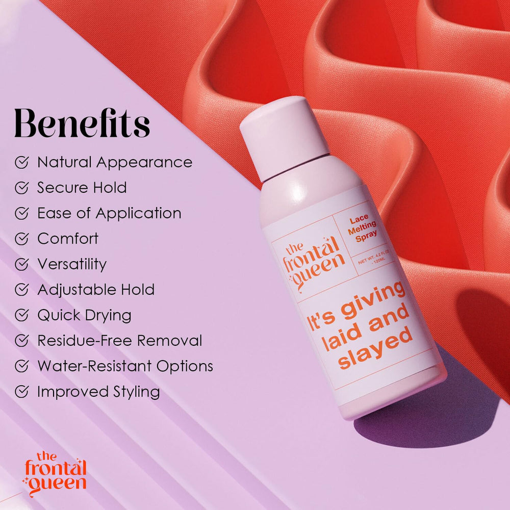 The Frontal Queen final hairline finish communicates a natural look and confidence.