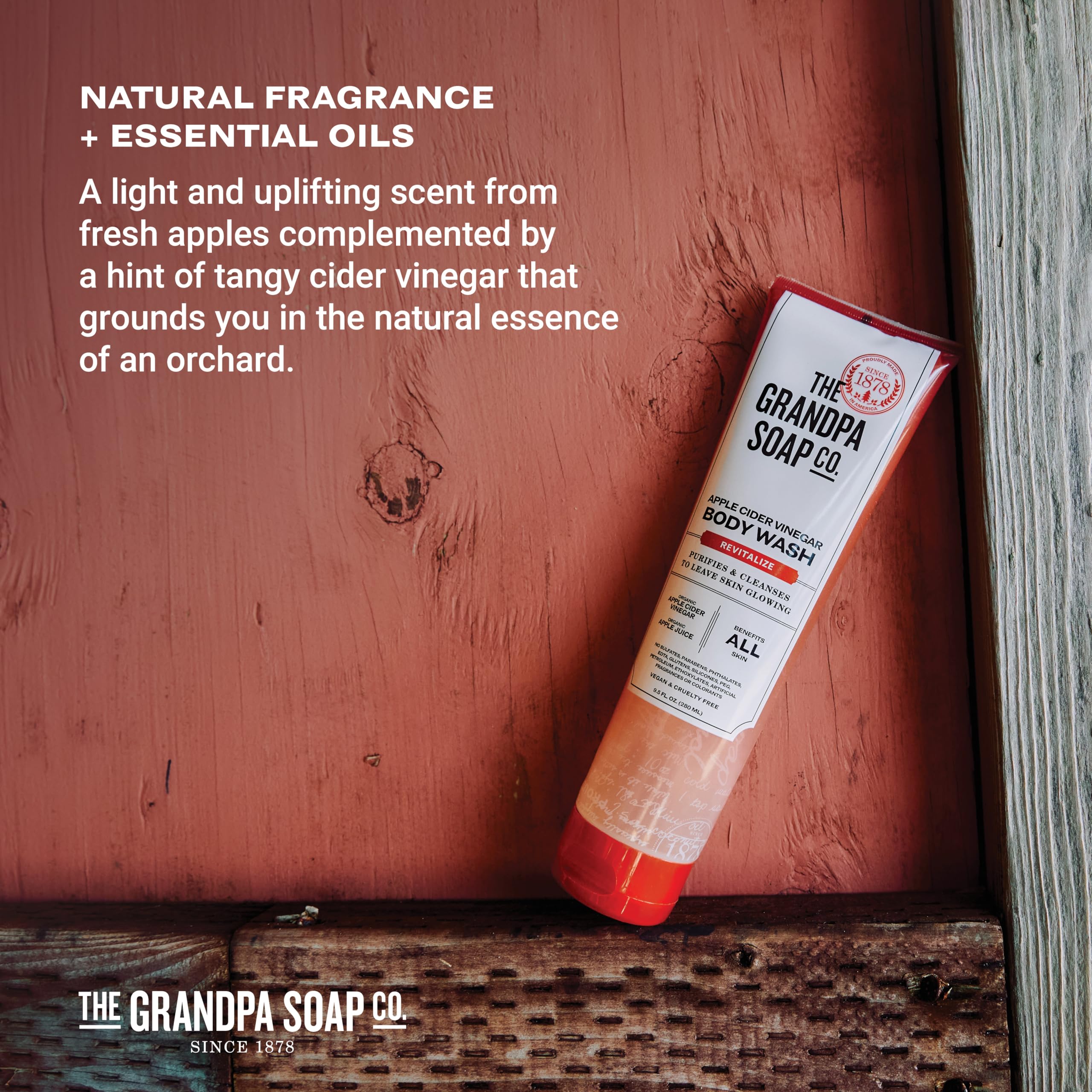 The Grandpa Soap Company piel suave y luminosa tras cada uso