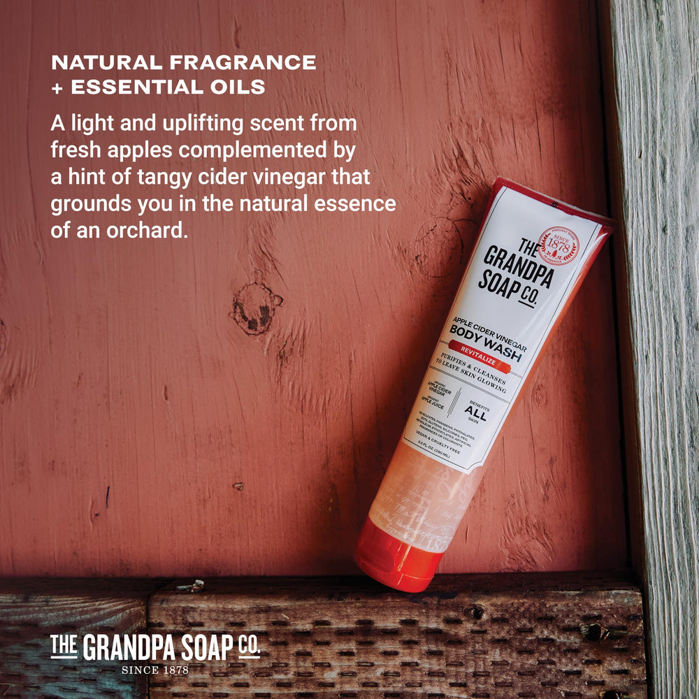 The Grandpa Soap Company piel suave y luminosa tras cada uso