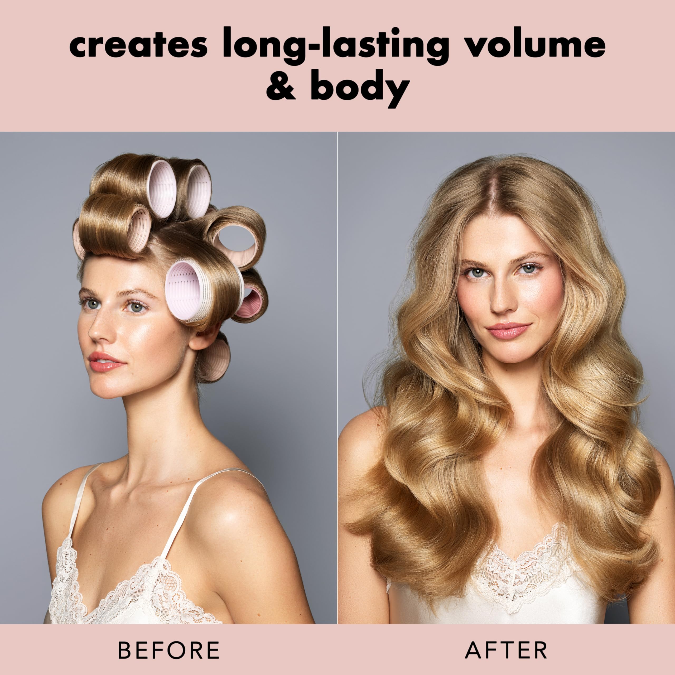 The Hair Edit 2-inch roller in action for voluminous bounce-enhanced curls