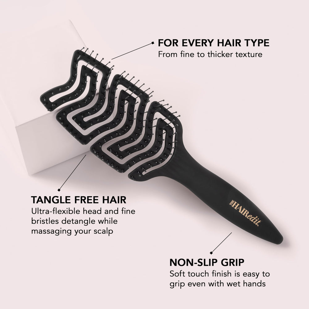 The Hair Edit scalp massage feature provides a gentle massage and scalp circulation.