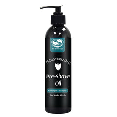 The Henna Guys pre-shave oil bottle Lemongrass Eucalyptus for a smoother shave
