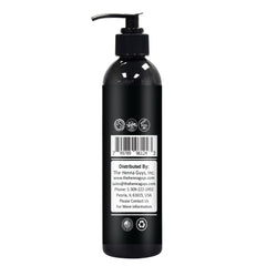 The Henna Guys pre-shave oil texture close-up reveals balanced consistency for glide.