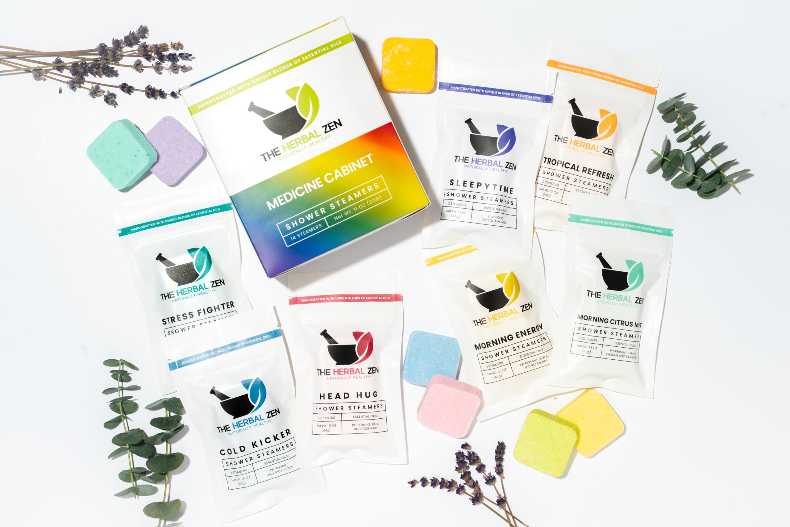 The Herbal Zen uses natural essential oils for pure aromatherapy.