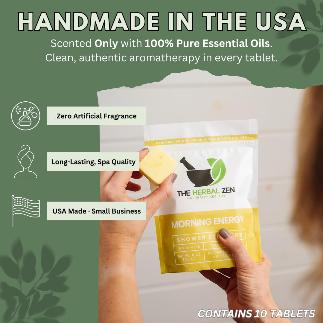 The Herbal Zen USA-made label signals handmade quality and small-batch care.