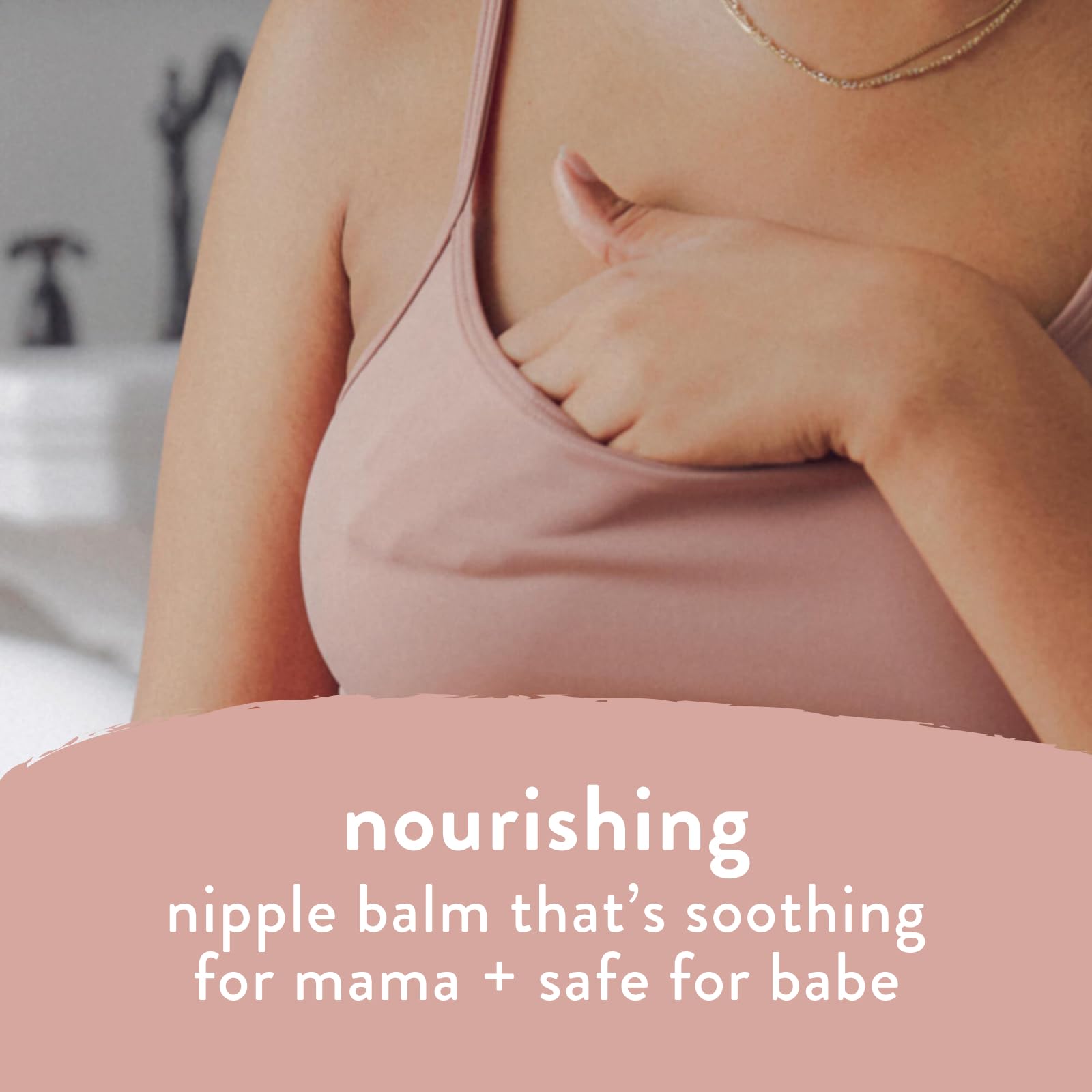 The Honest Company Calm Your Nip Balm soothes dry nipples with coconut oil and shea butter