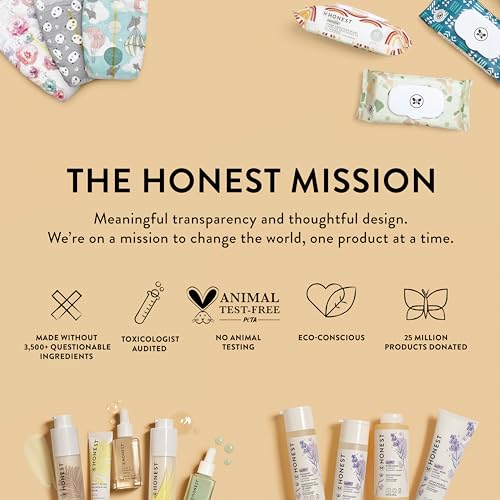 The Honest Company reusable pouch with gift-set items organized for postnatal care