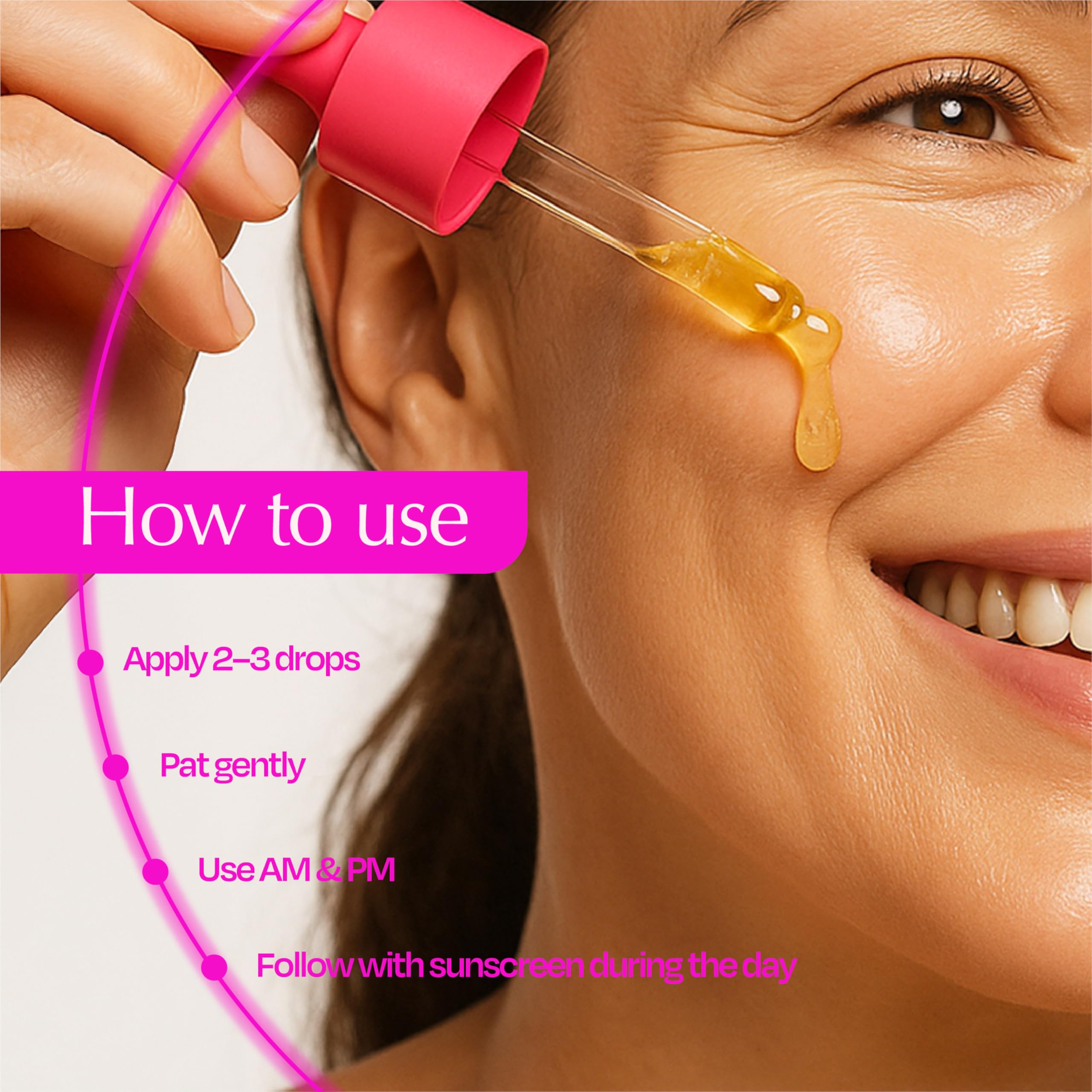 The Honey Code Bee Venom Serum with squalane seals hydration for soft skin.
