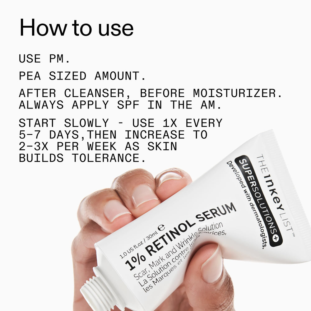The INKEY List fragrance-free label conveys clean, gentle skincare.