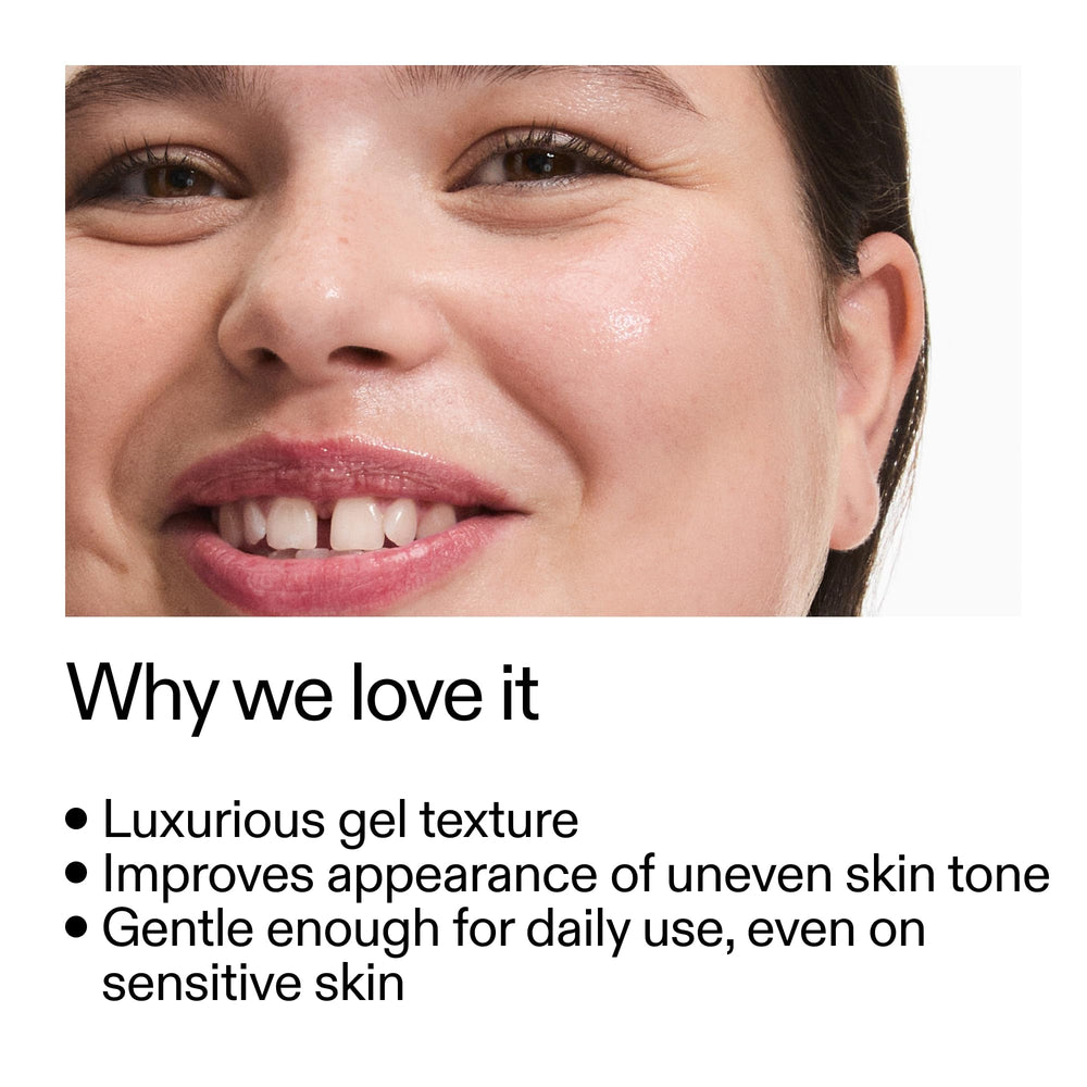 The INKEY List Fulvic Acid Brightening Cleanser foaming action highlights gentle cleansing.