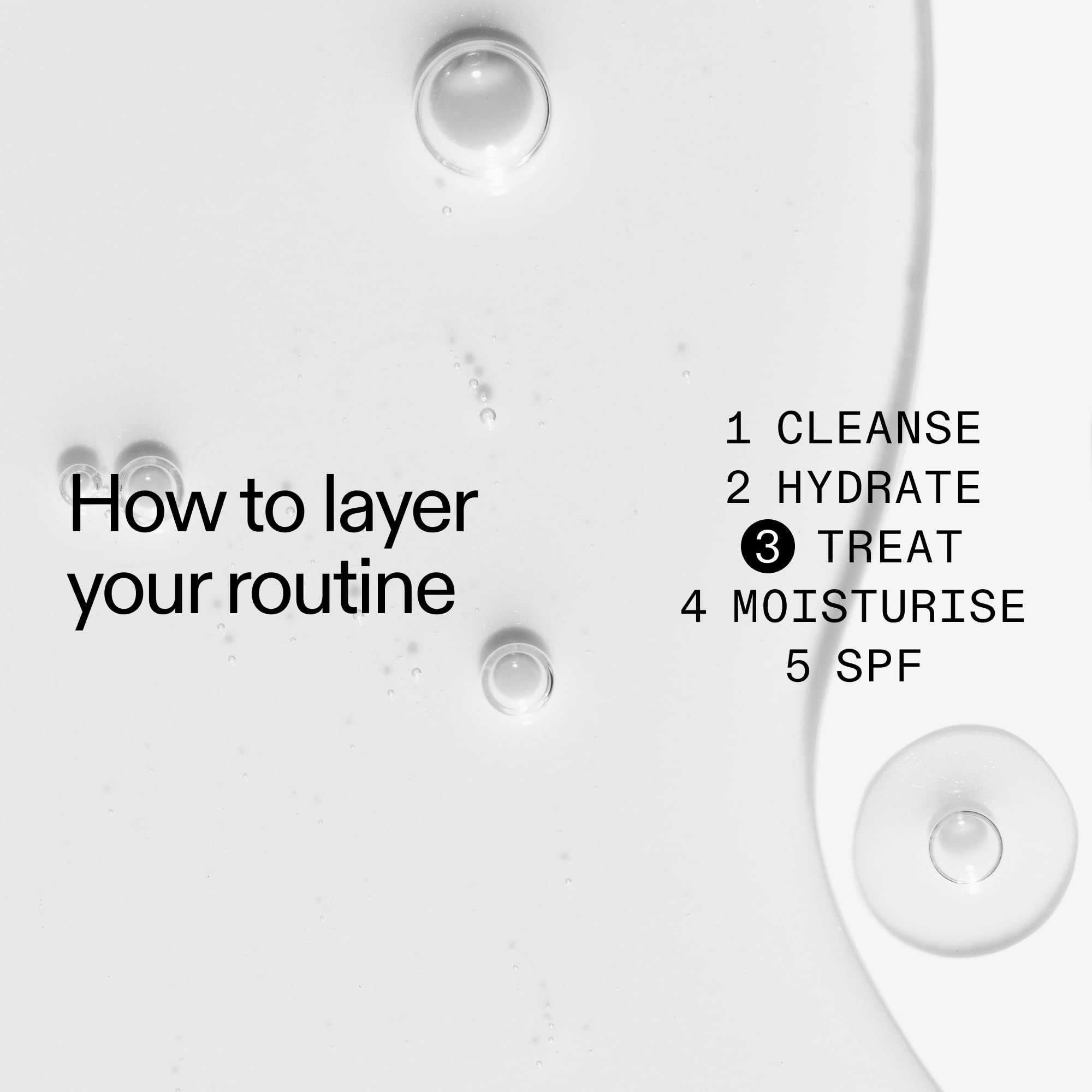 The INKEY List glycolic toner cotton pad usage demonstrates gentle nightly exfoliation
