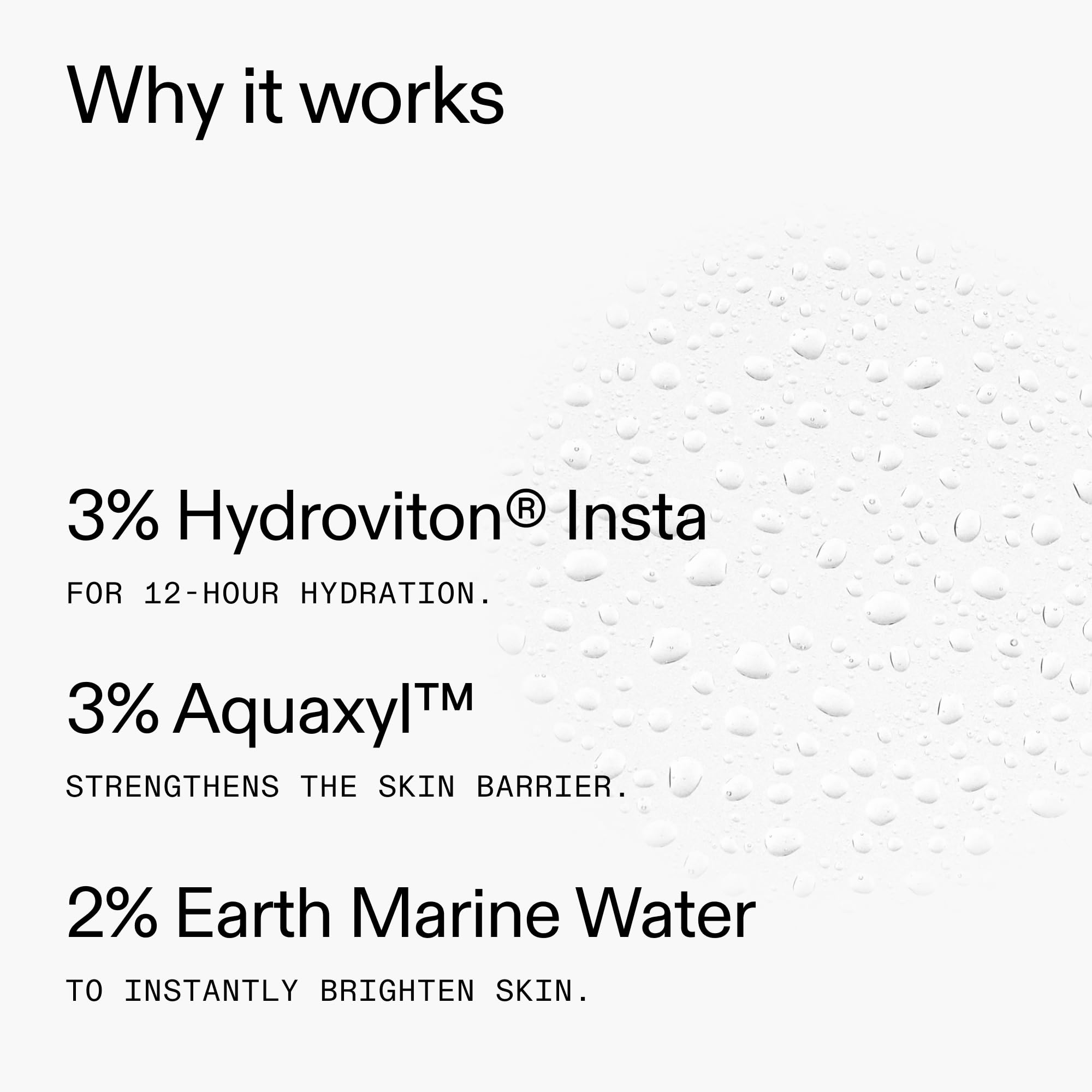 The INKEY List Hydro-Surge Mist fragrance-free label emphasizes gentle formula