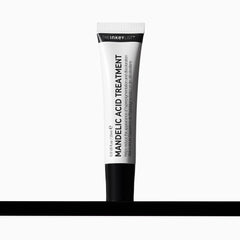 The INKEY List Mandelic Acid Treatment bottle showing fragrance-free formula for all skin types