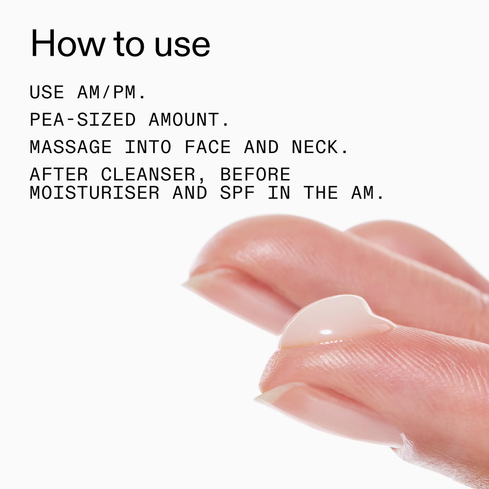 The INKEY List Niacinamide serum ingredients label emphasizes 20% concentration for targeted care.