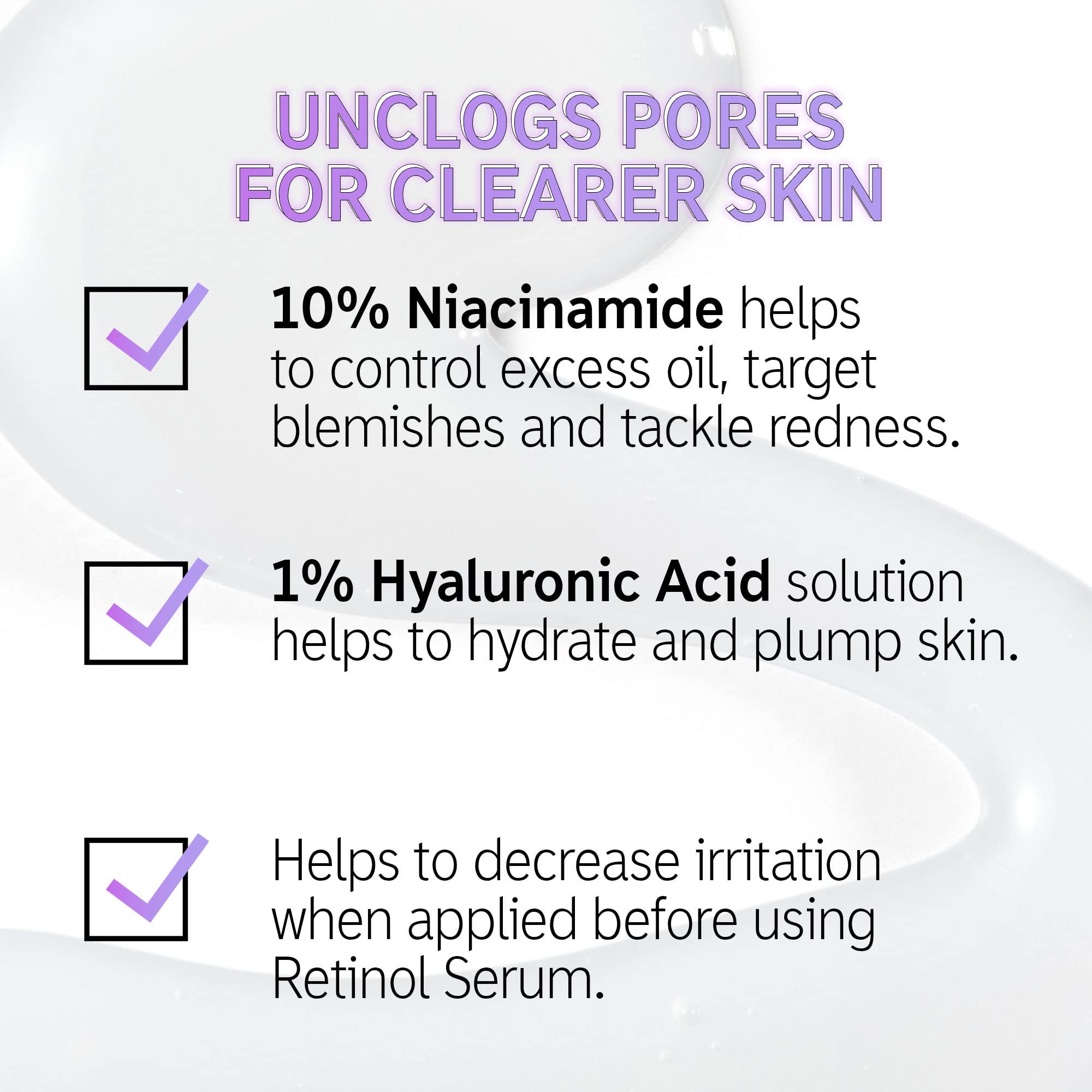 The INKEY List Niacinamide Serum packaging emphasizes fragrance-free, cruelty-free formulation.