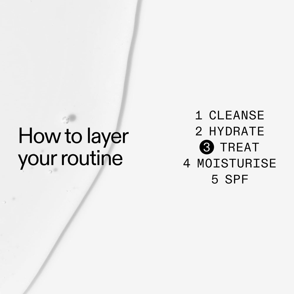 The INKEY List PHA Toner cotton pad application demonstrates gentle exfoliation.
