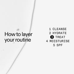 The INKEY List PHA Toner cotton pad application demonstrates gentle exfoliation.