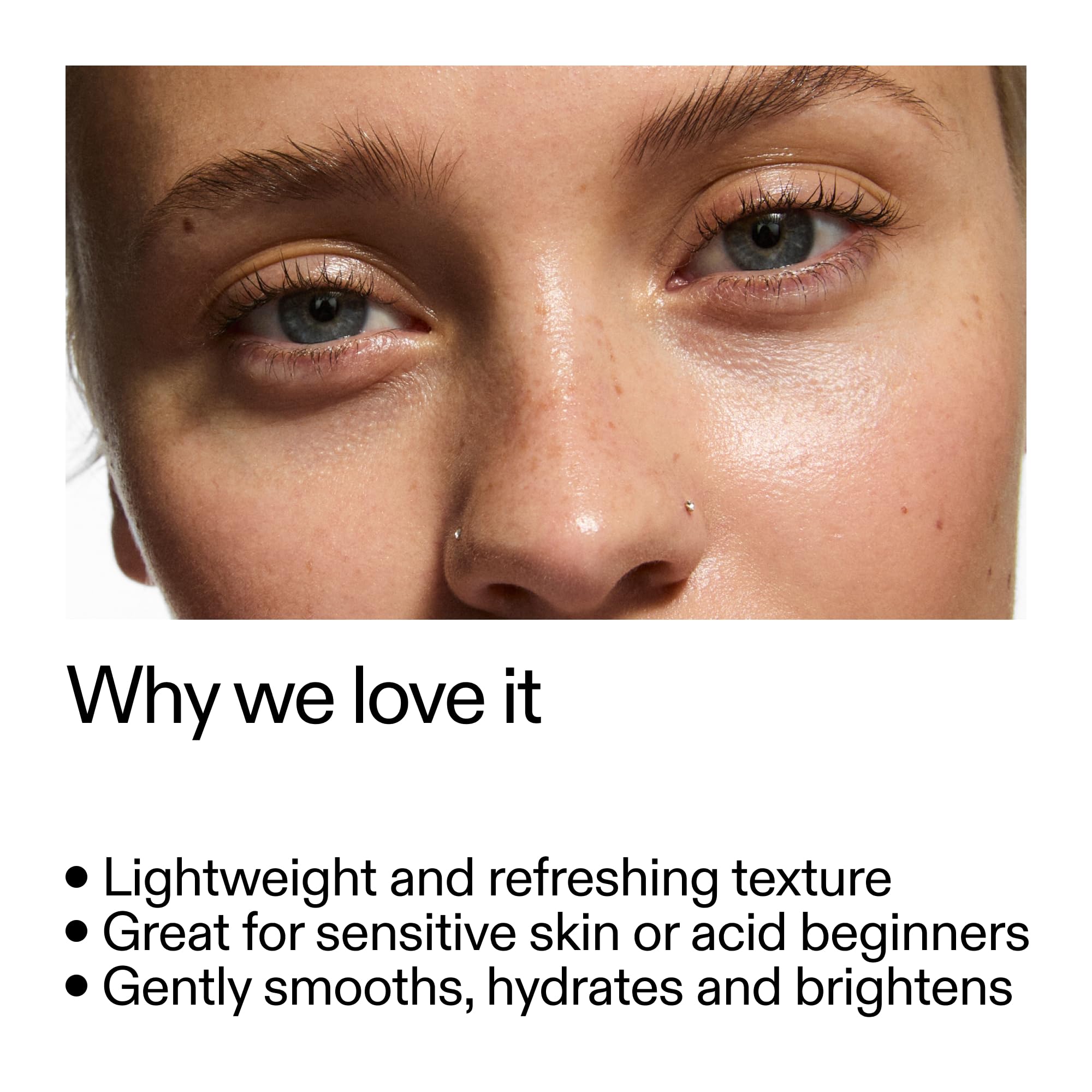 The INKEY List PHA Toner label close-up shows fragrance-free formula for sensitive skin.