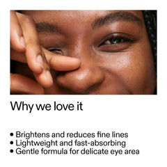 The INKEY List Retinol Eye Cream packaging highlighting vegan-friendly, fragrance-free night treatment