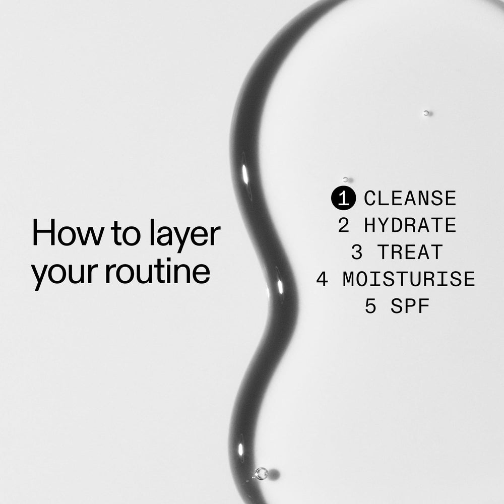 The INKEY List Salicylic Acid Cleanser back-and-chest usage shows versatile cleansing.