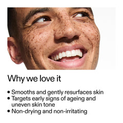 The INKEY List Scar Mark Wrinkle Serum application image highlights gradual use and absorption.