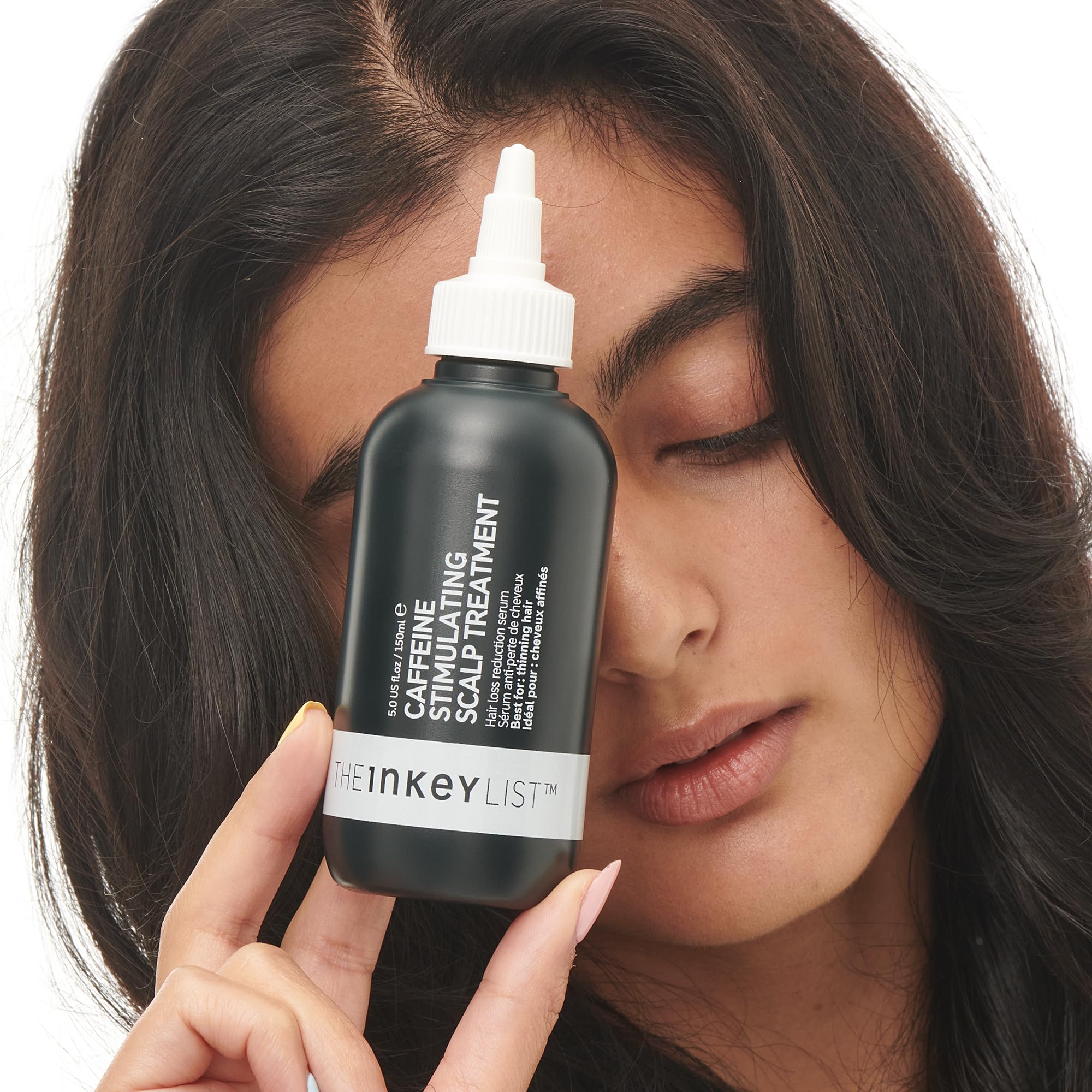Soft-hair after use shown with The INKEY List for smoother, conditioned appearance