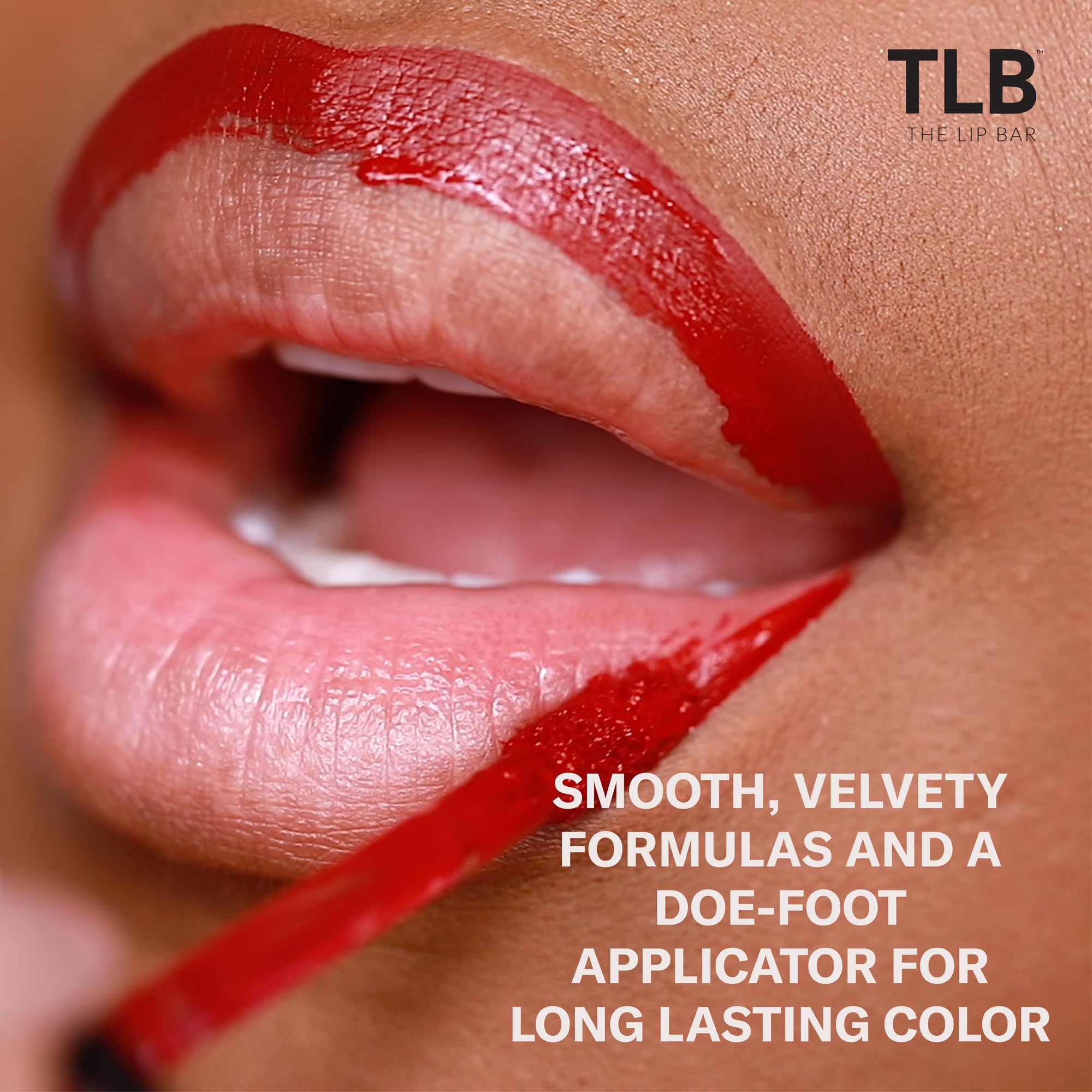The Lip Bar long-wear 8-12 hour coverage near-daily activities demonstration.