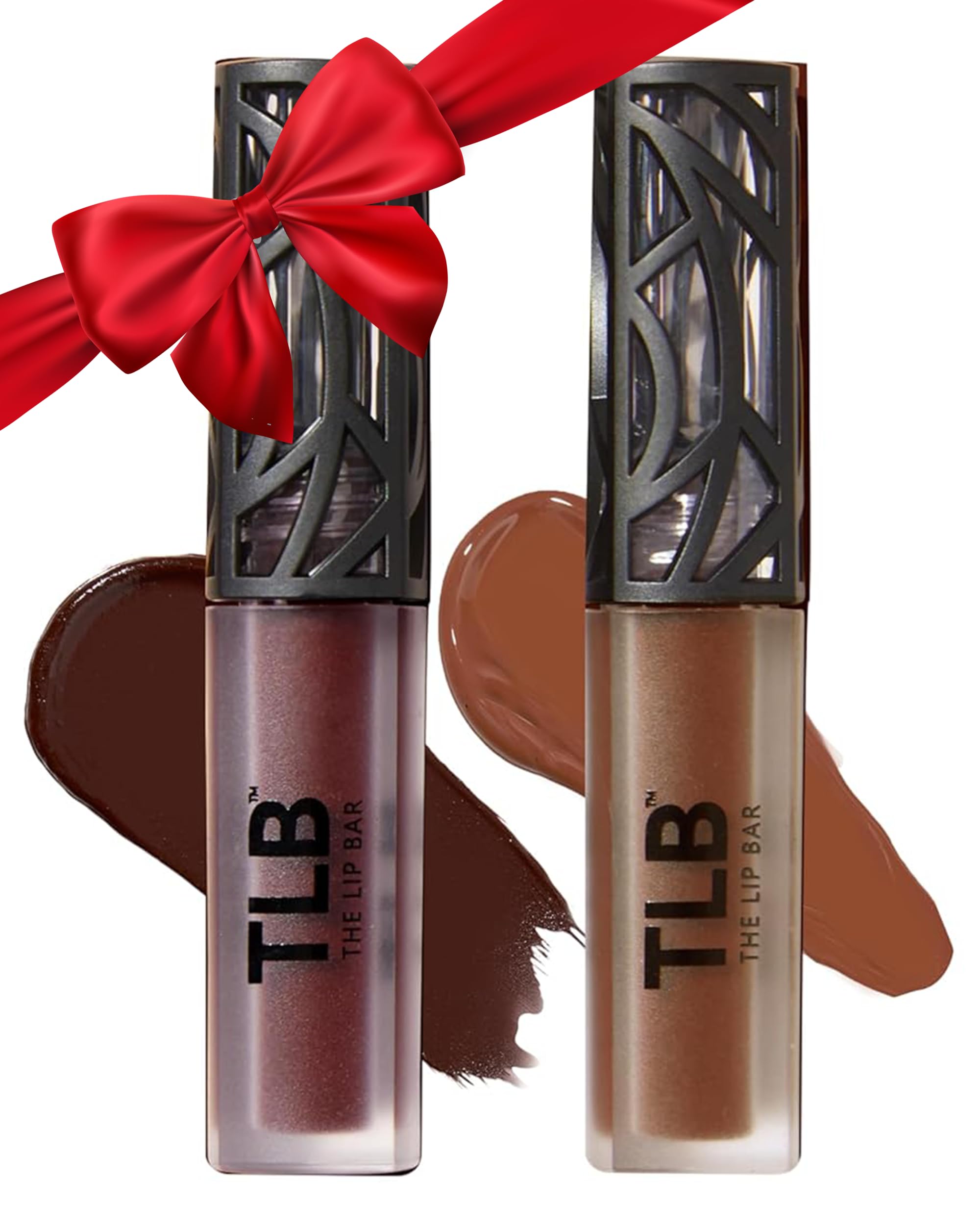 The Lip Bar Nonstop Naturalista swatch shows rich brown shade for bold daytime looks.