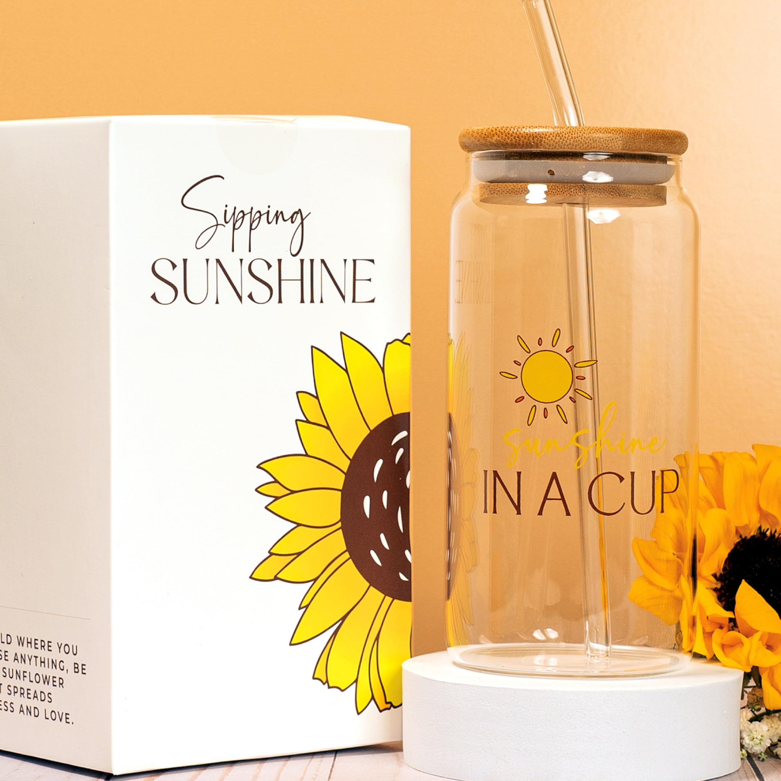 The Love Crate Co sunflower pop-up card adds a memorable greeting