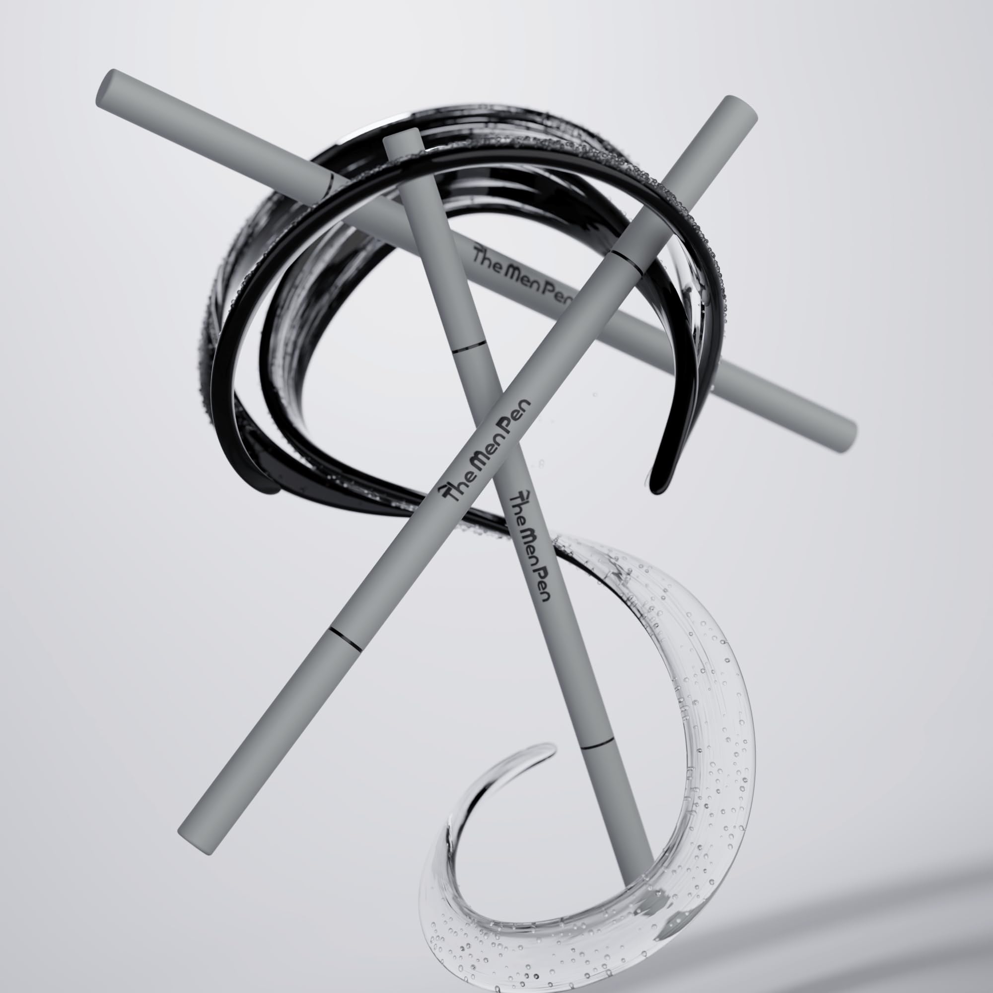 The Men Pen anti-smudge formula stays put through sweat and weather.