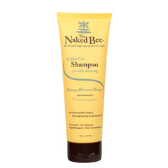 The Naked Bee Gentle Shampoo bottle with orange blossom honey for gentle cleansing and scalp refreshment.