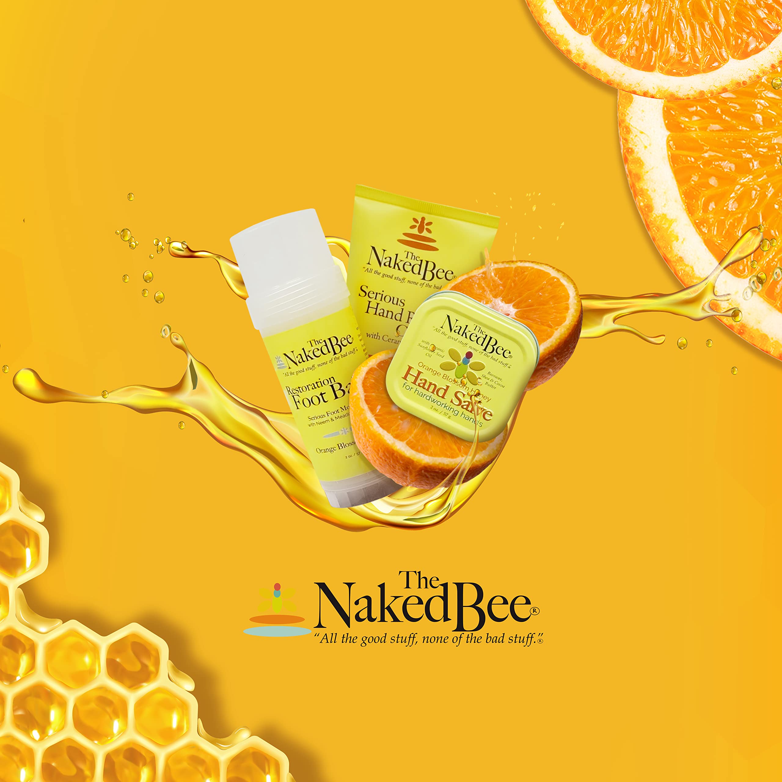 Package with The Naked Bee grapefruit-honey scent for daily use