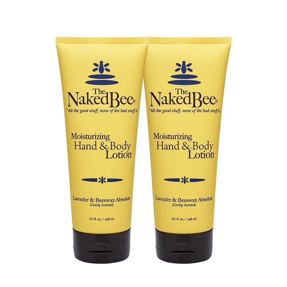 The Naked Bee Lavender Beeswax Absolute hand lotion 6.7oz hydrates and softens skin.
