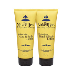 The Naked Bee Lavender Beeswax Absolute hand lotion 6.7oz hydrates and softens skin.