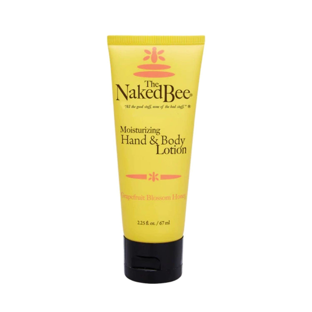 The Naked Bee Nourishing Body Lotion bottle front showing hydration-ready packaging.