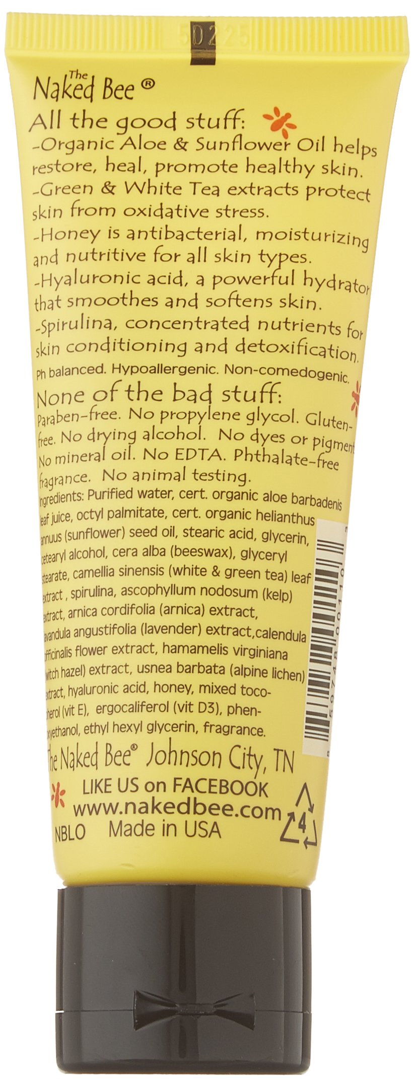 The Naked Bee Nourishing Body Lotion honey scent for daily pampering
