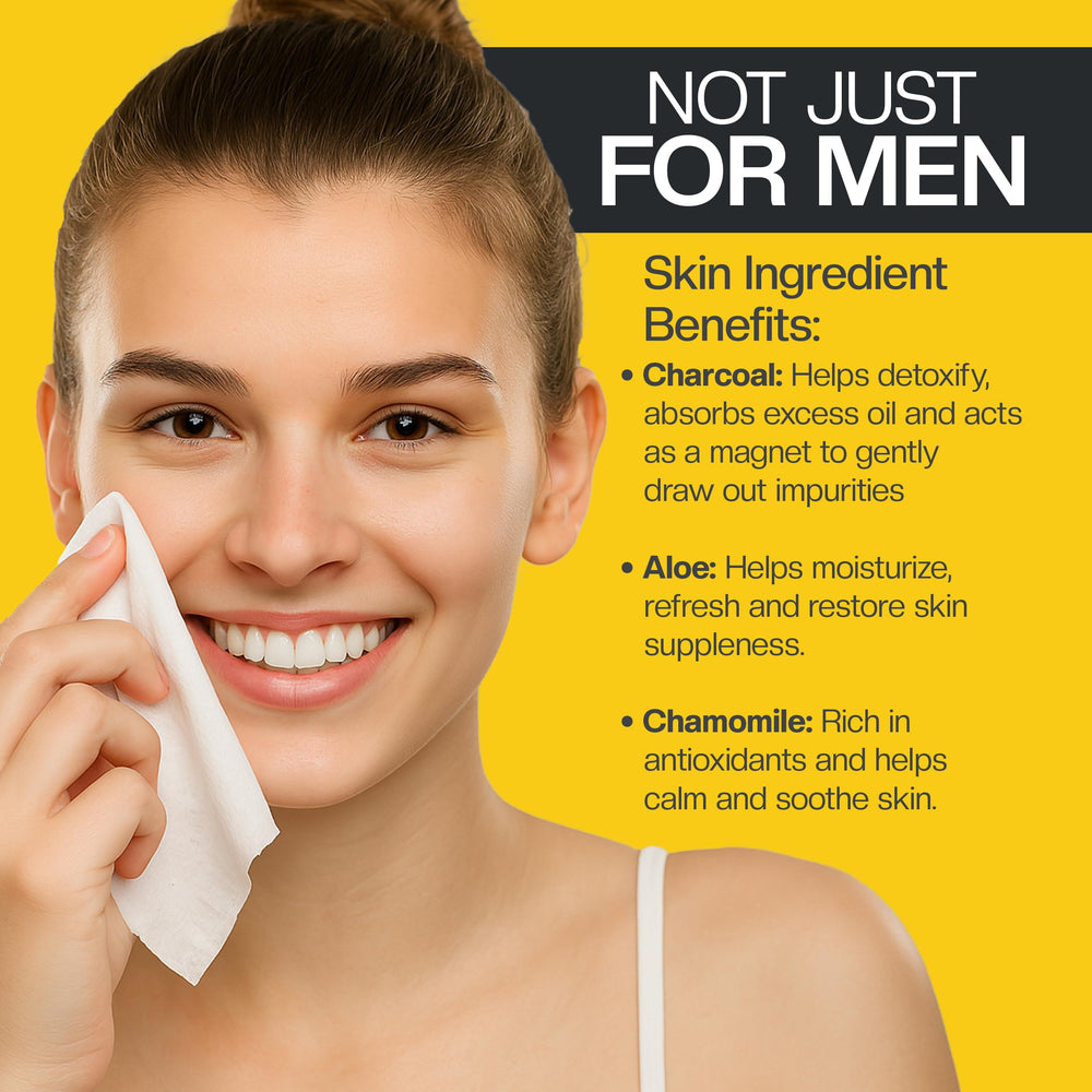 The Nobleman cleansing wipes eight-pack stacked for bulk purchase