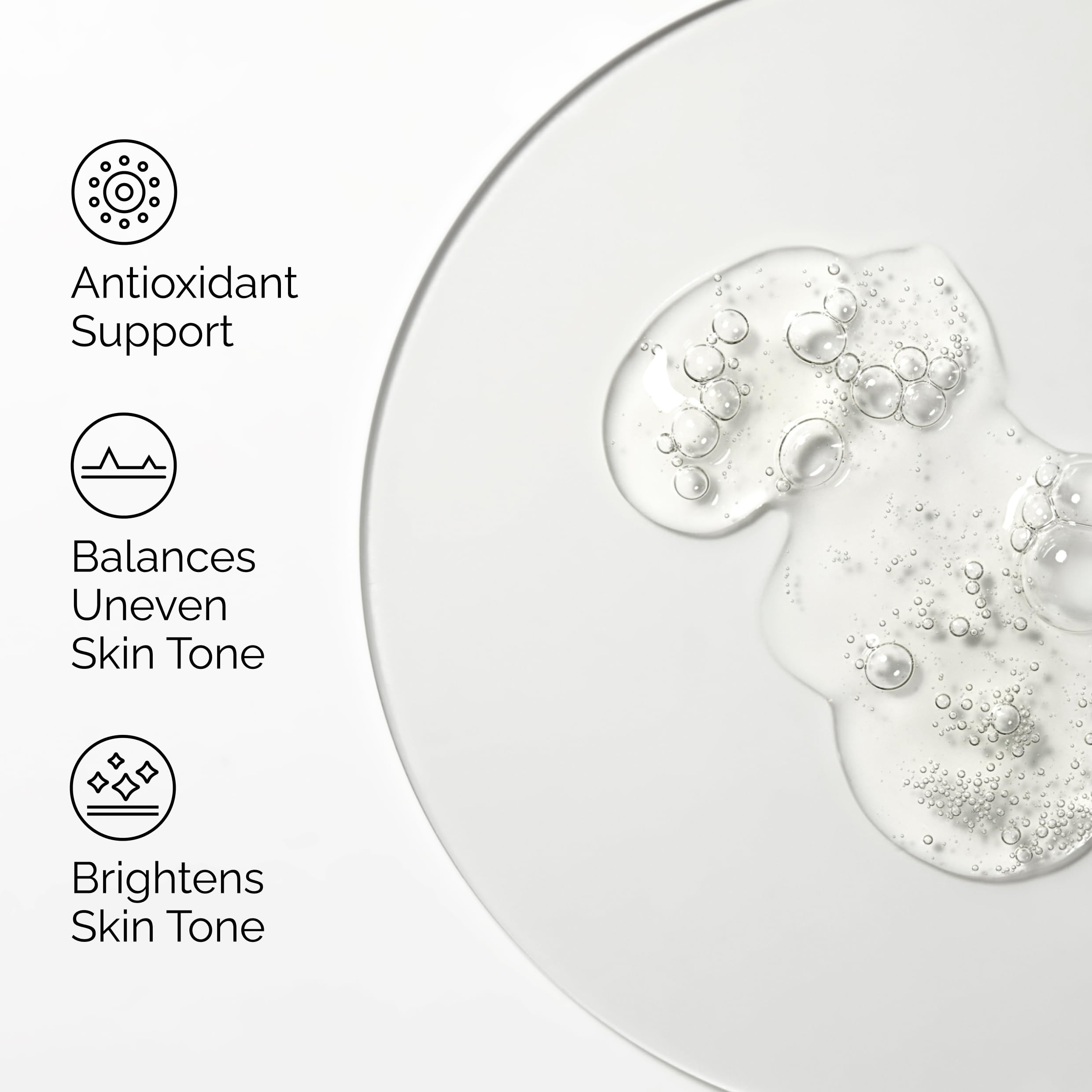 The Ordinary Ascorbyl Glucoside Solution 12% applied to the face in morning routine